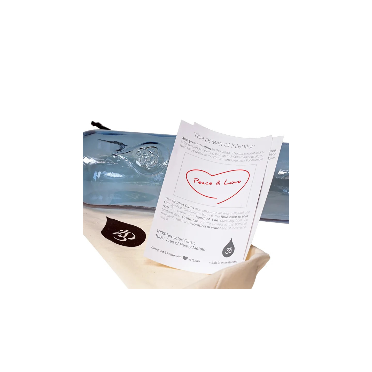 Bouteille OmWater Gratitude | Pieralune