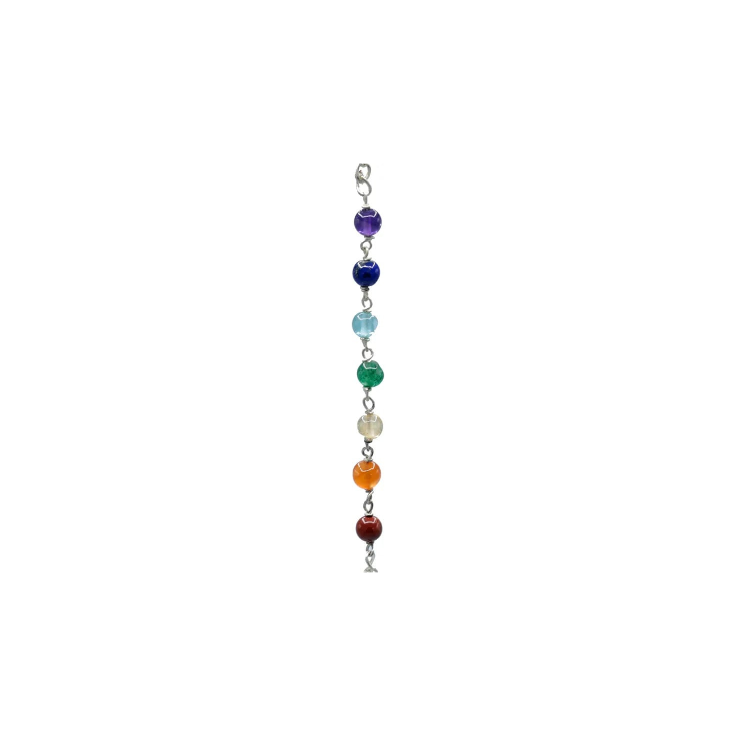 Pendule Cristal avec chaînette 7 Chakra | Pieralune