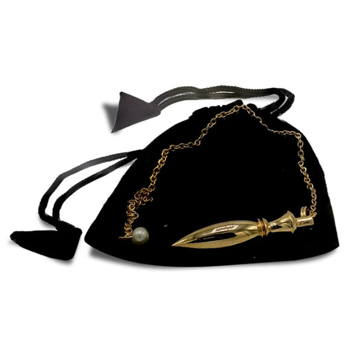 Pendule en laiton plaqué or | Pieralune