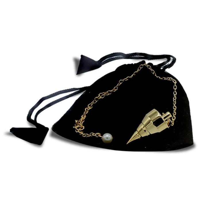 Pendule en laiton plaqué or | Pieralune