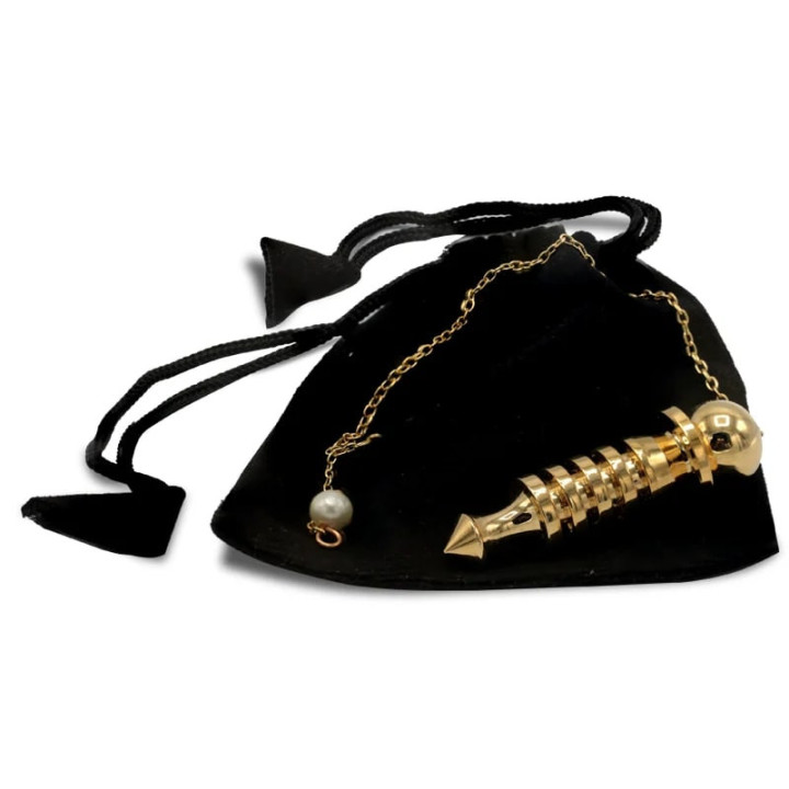 Pendule en laiton plaqué or | Pieralune