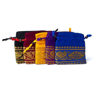 Pochette pendule brocart carrée collection 2 | Pieralune