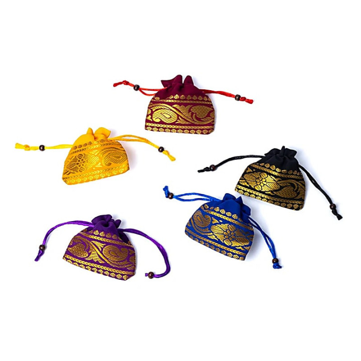 Pochette pendule brocart carrée collection 2 | Pieralune