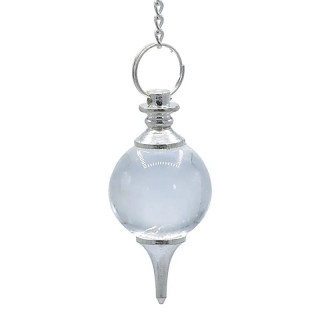 Pendule Cristal de roche 7 Chakra | Pieralune