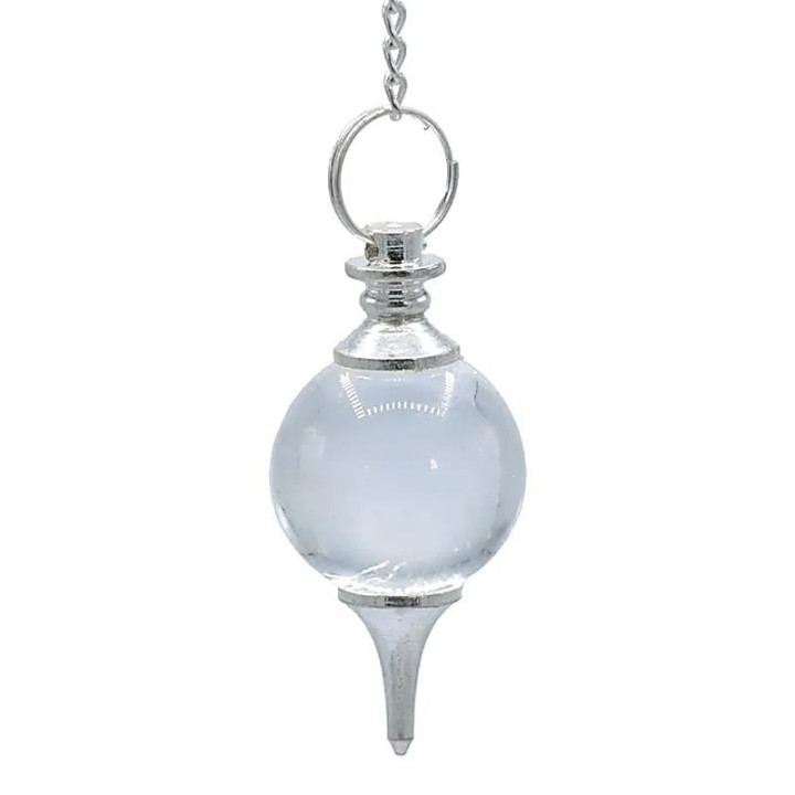Pendule Cristal de roche 7 Chakra | Pieralune