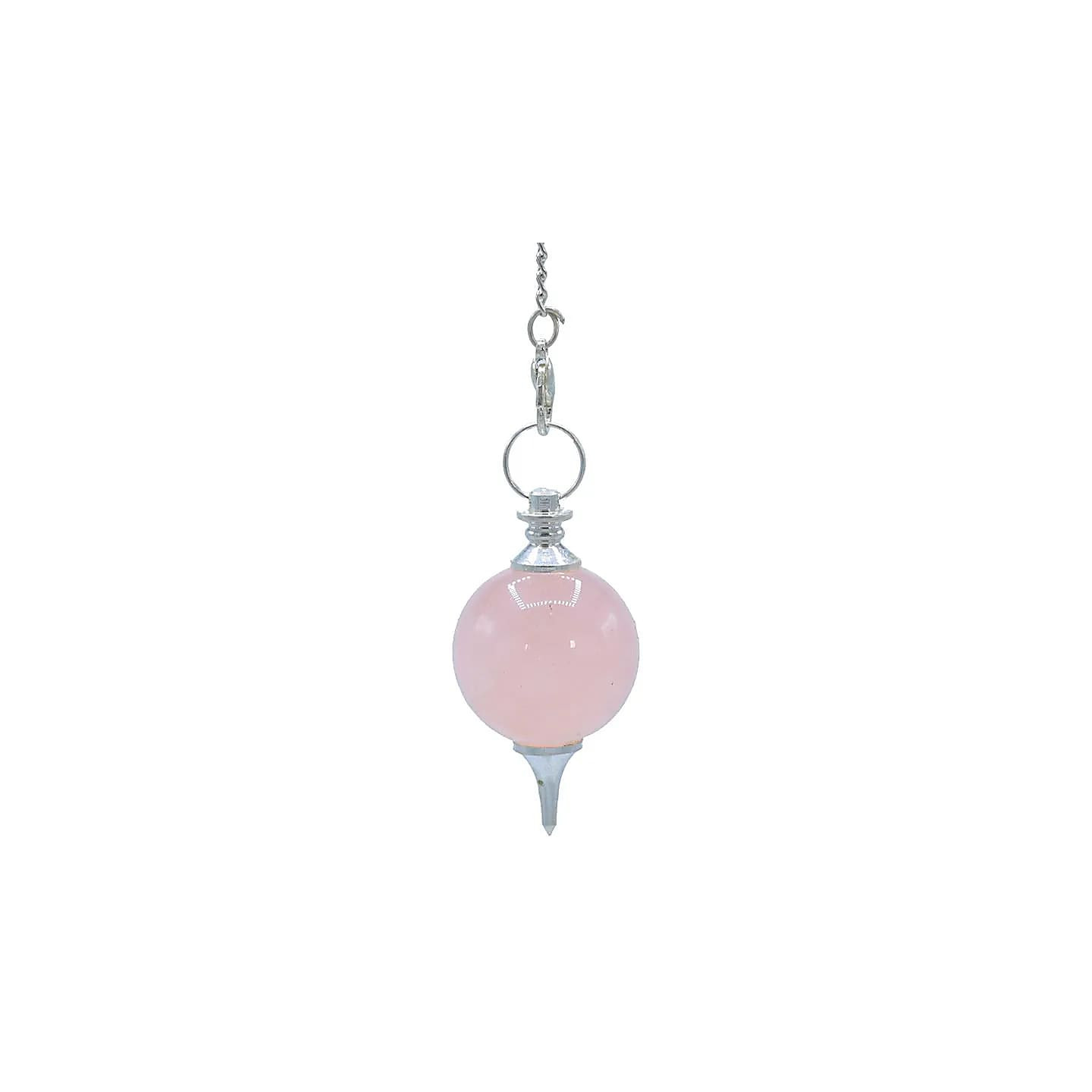 Pendule Quartz rose 7 Chakra | Pieralune