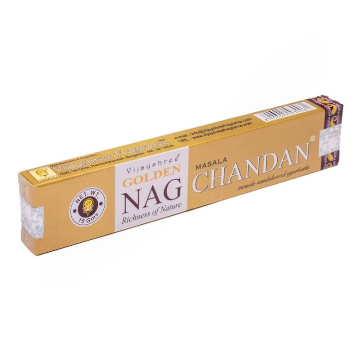 Encens Golden Nag Chandan | Pieralune