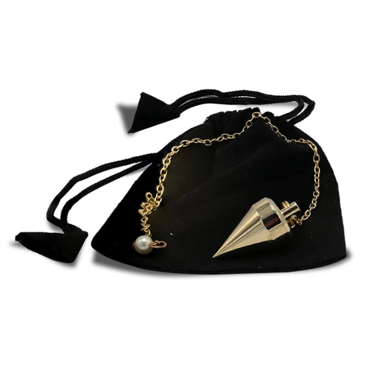 Pendule en laiton plaqué or | Pieralune