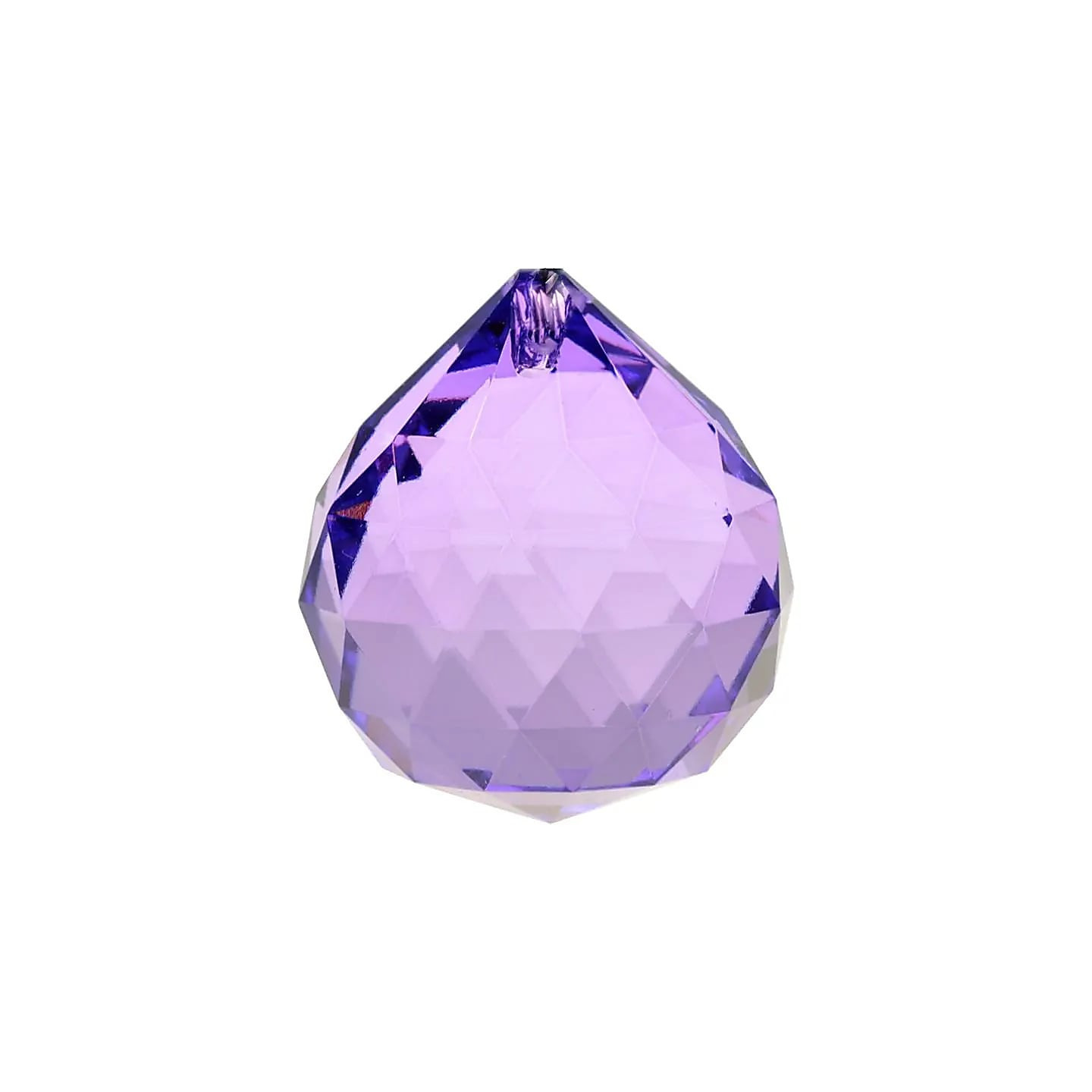 Cristal arc en ciel Sphère - violet - qualité AAA | Pieralune