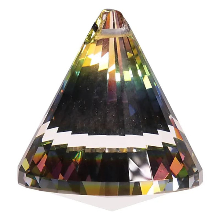 Cristal arc en ciel Cone multicolore AAA | Pieralune