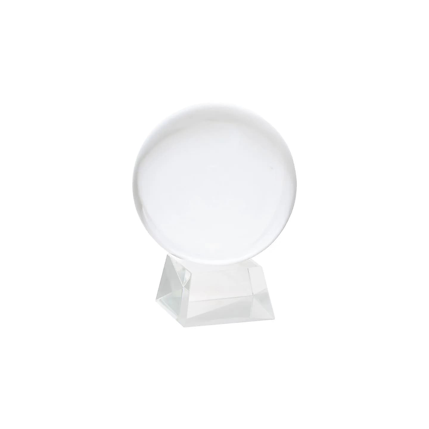 Sphère de Cristal sur base en verre | Pieralune