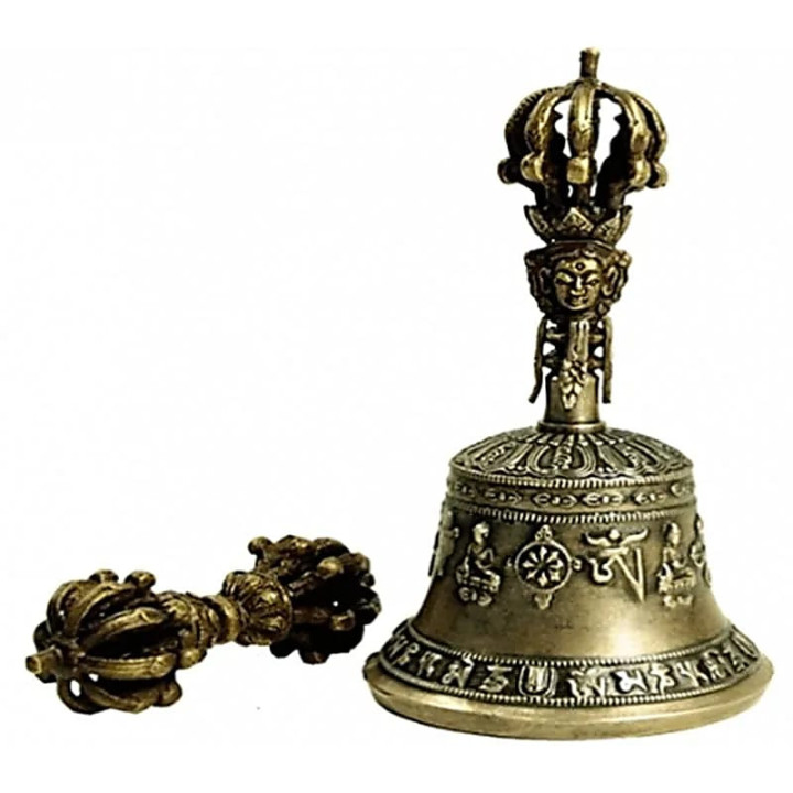 Dorje et Cloche laiton qualité supérieure - M | Pieralune
