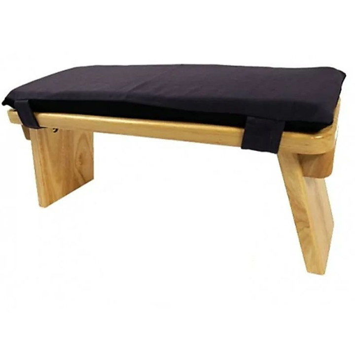 Coussin pour banc de méditation indigo avec rembourrage | Pieralune