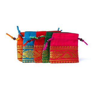 Pochette pendule brocart carré collection 1 | Pieralune