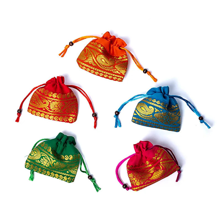 Pochette pendule brocart carré collection 1 | Pieralune