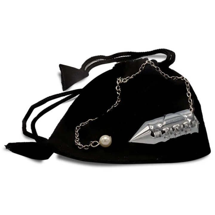 Pendule Atlantis en laiton chromé | Pieralune