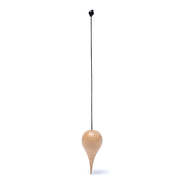Pendule en bois en forme de gouttelette | Pieralune