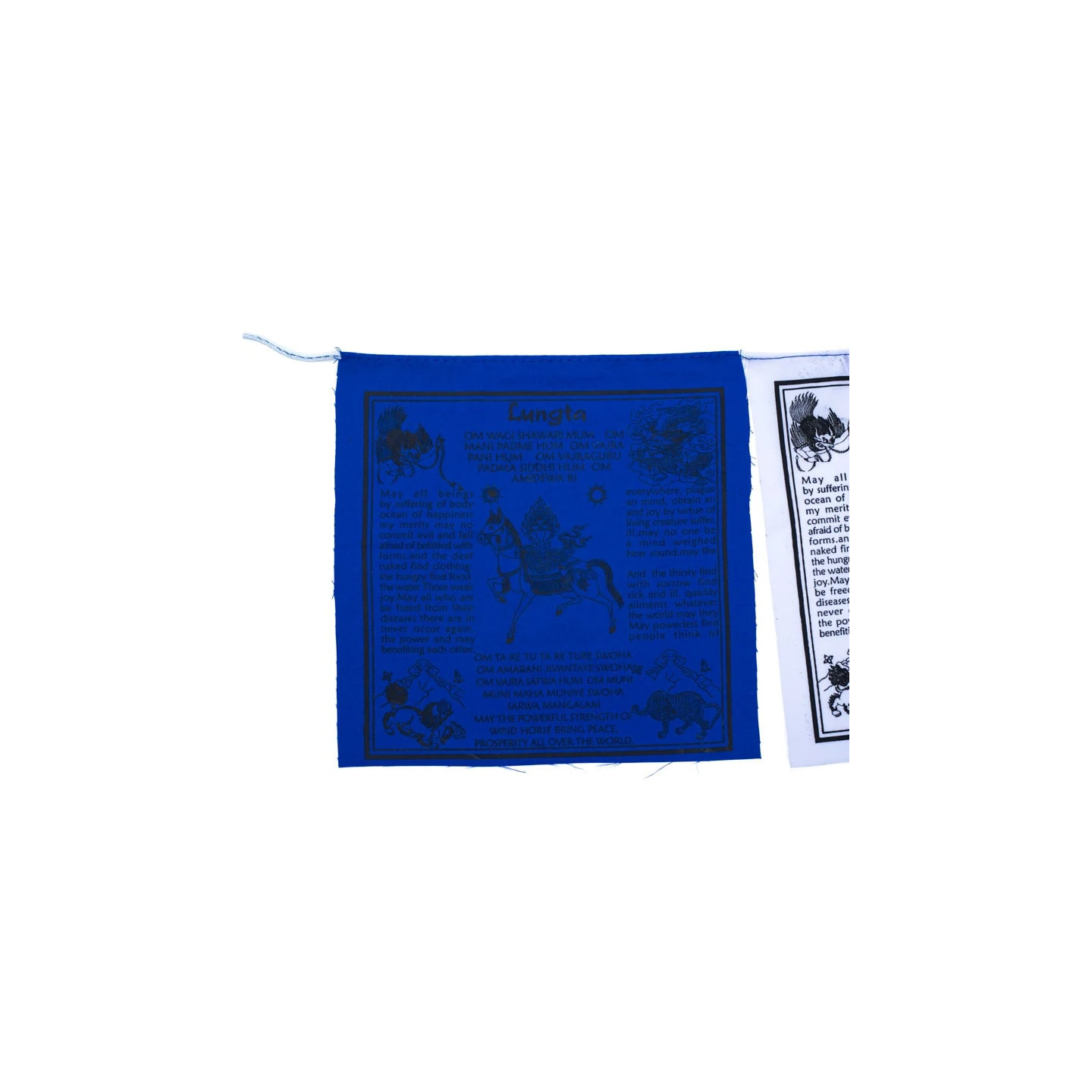 Drapeaux de prière tibétains Lungta | Pieralune