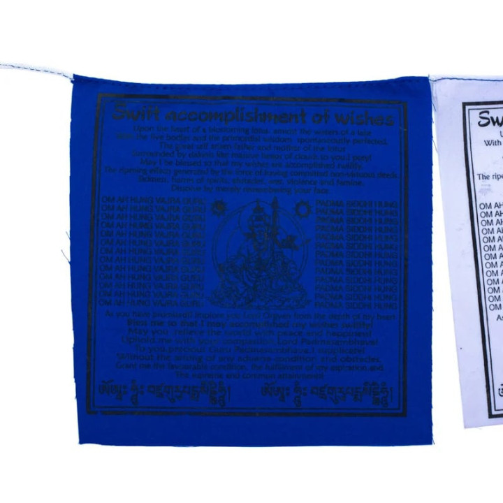 Drapeaux de prière tibétains Gourou Rimpoché | Pieralune