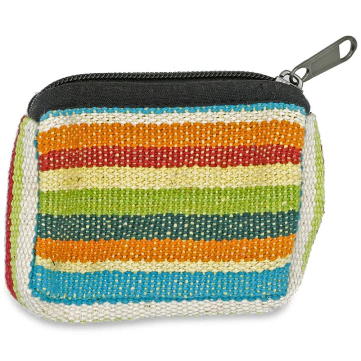 Pochettes en coton zippées couleurs variées | Pieralune