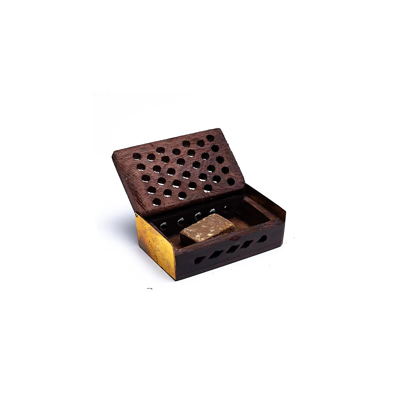 Encens Résine - Ambre + diffuseur en bois | Pieralune