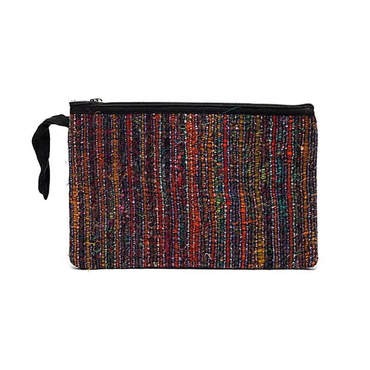 Pochette en soie recyclée | Pieralune