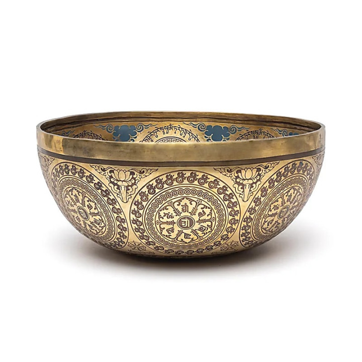 Bol chantant Tara Verte peint à la main | Pieralune