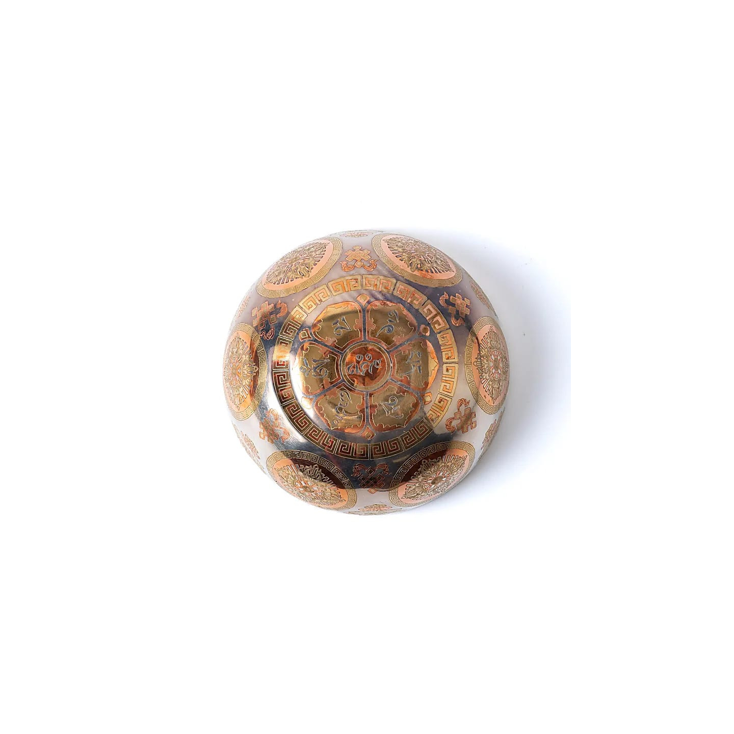 Bol chantant plaqué argent Chenrezig | Pieralune