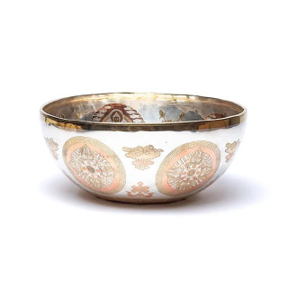 Bol chantant plaqué argent Bouddha Médecine | Pieralune