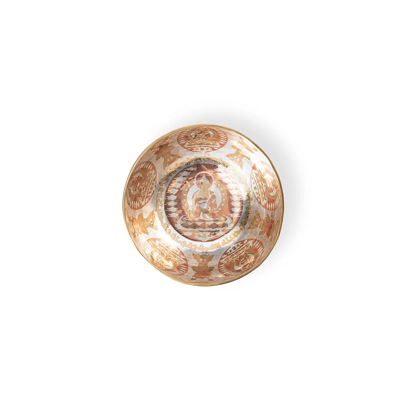 Bol chantant plaqué argent Bouddha Médecine | Pieralune