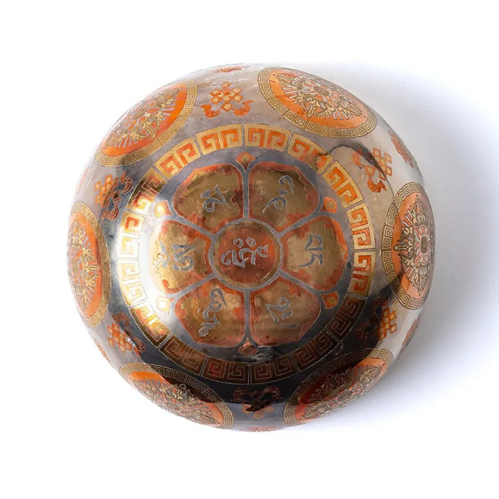 Bol chantant plaqué argent Tara Verte | Pieralune