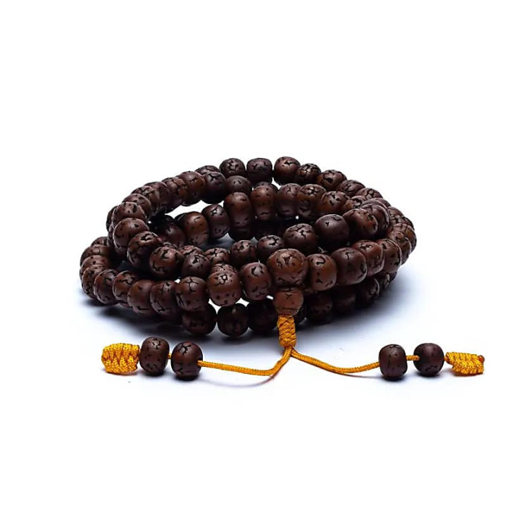 Mala Rudraksha 108 grains poliee | Pieralune