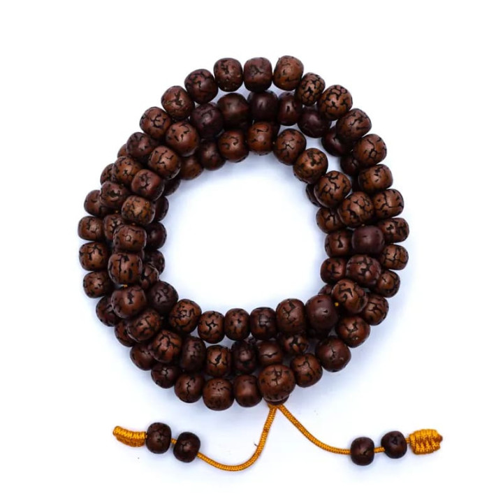 Mala Rudraksha 108 grains poliee | Pieralune