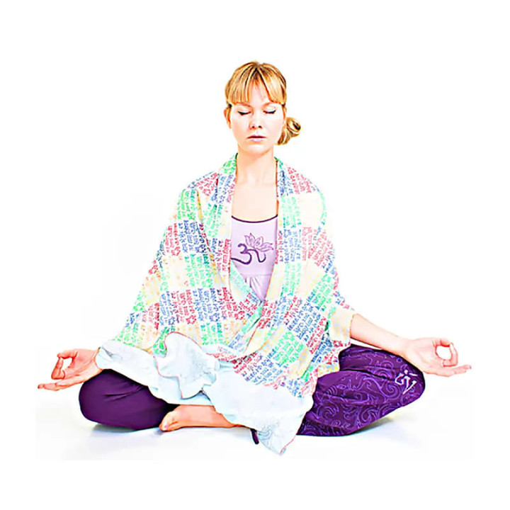 Châle de Méditation Gayatri Mantra | Pieralune