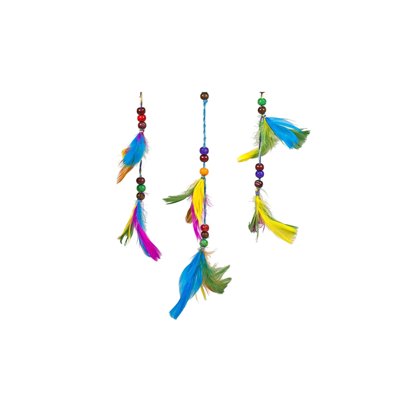 Capteur de rêves en chanvre arc en ciel S | Pieralune