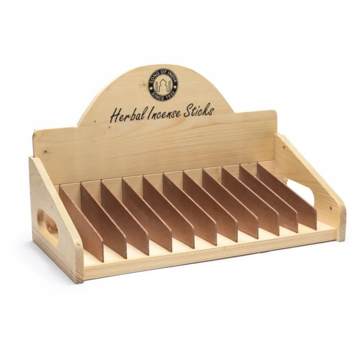 Présentoir Set: encens aux herbes sans bambou + porte-e... | Pieralune