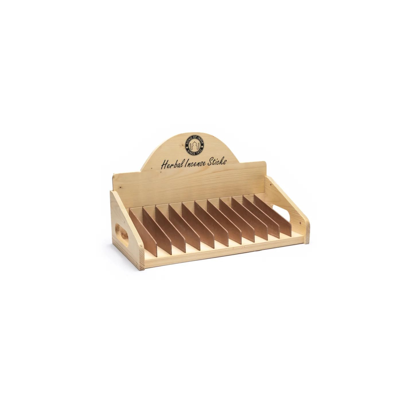 Présentoir Set: encens aux herbes sans bambou + porte-e... | Pieralune