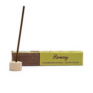 Encens aux herbes sans bambou avec support - Harmony | Pieralune