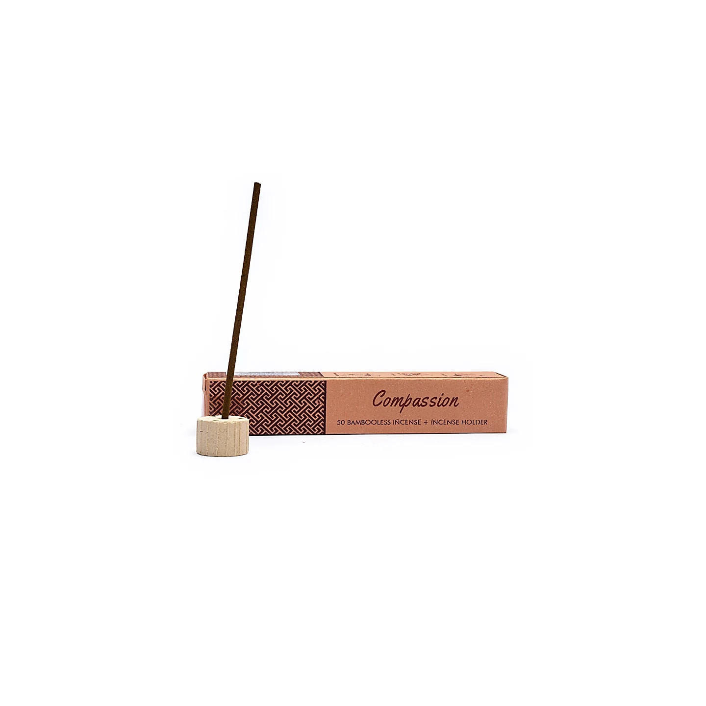 Encens aux herbes sans bambou avec support Compassion | Pieralune