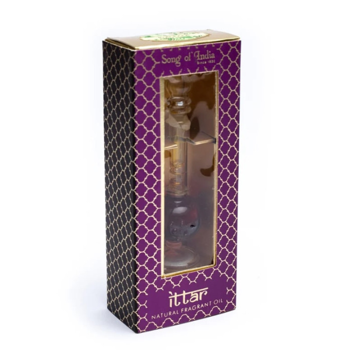 Huile de parfum bouteille soufflée bouche Patchouli | Pieralune