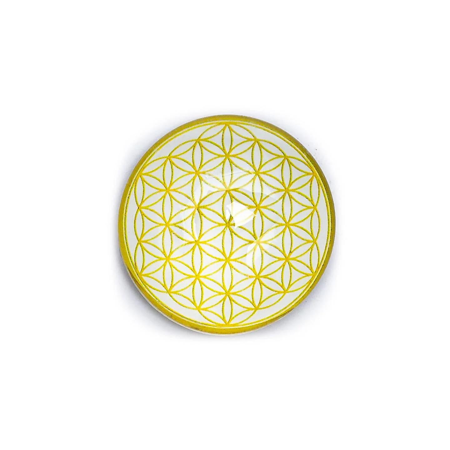 Aimant décoration Fleur de Vie couleur or | Pieralune