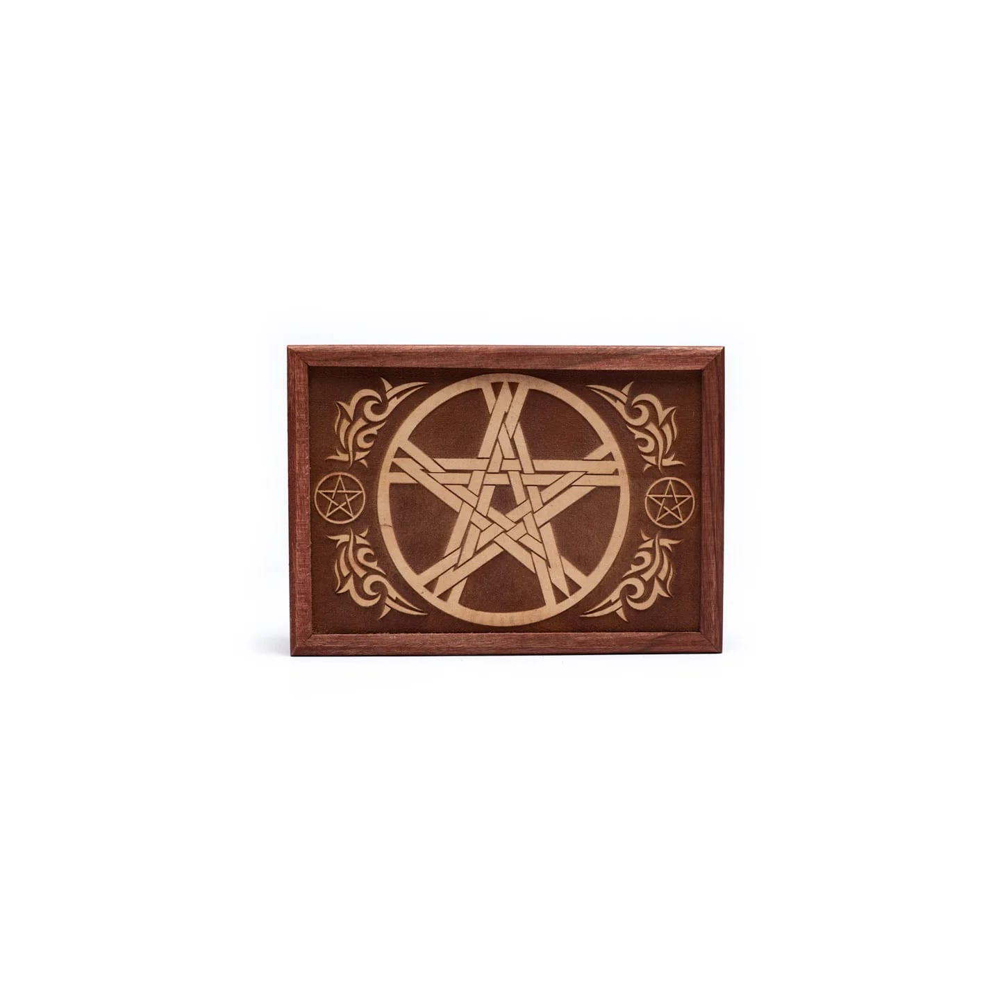 Boite à tarots en bois Pentagramme | Pieralune