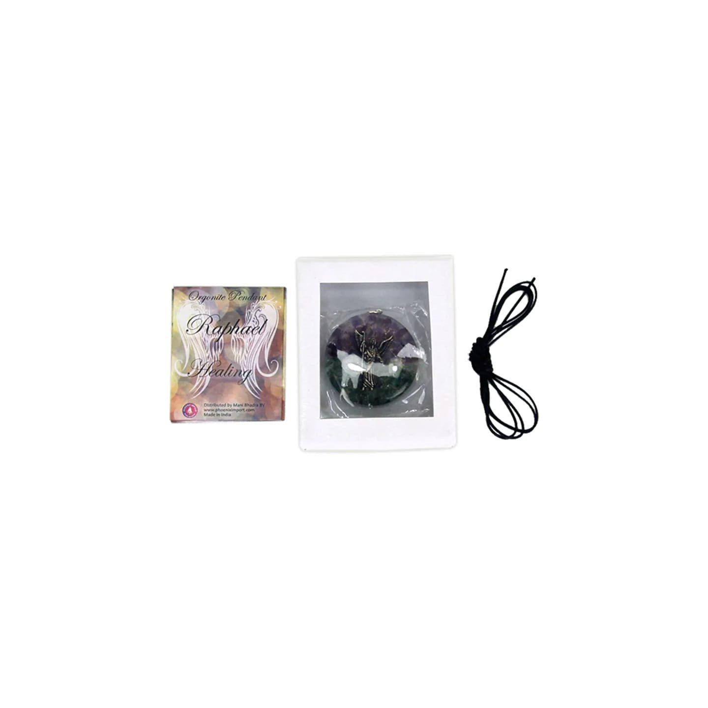 Orgonite Pendentif Archange Raphaël | Pieralune