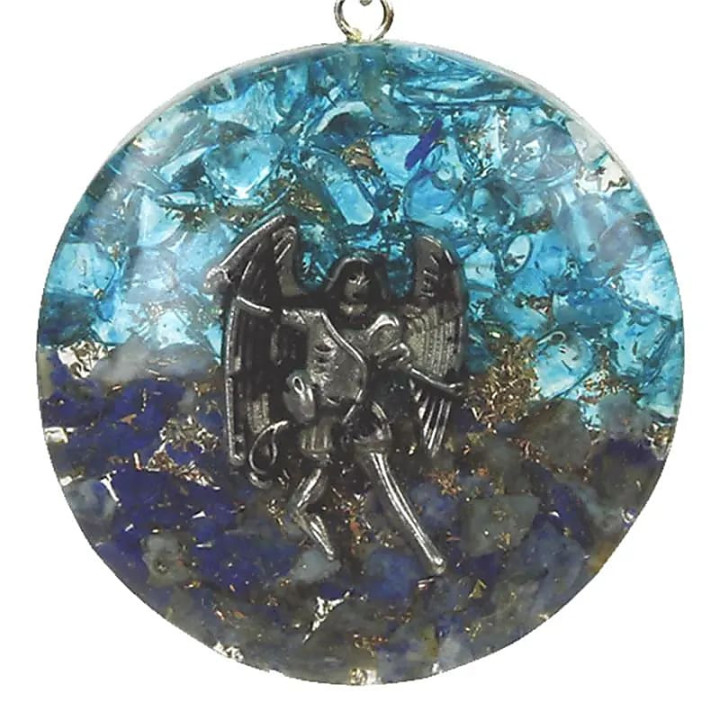 Orgonite pendentif Archange Michael | Pieralune