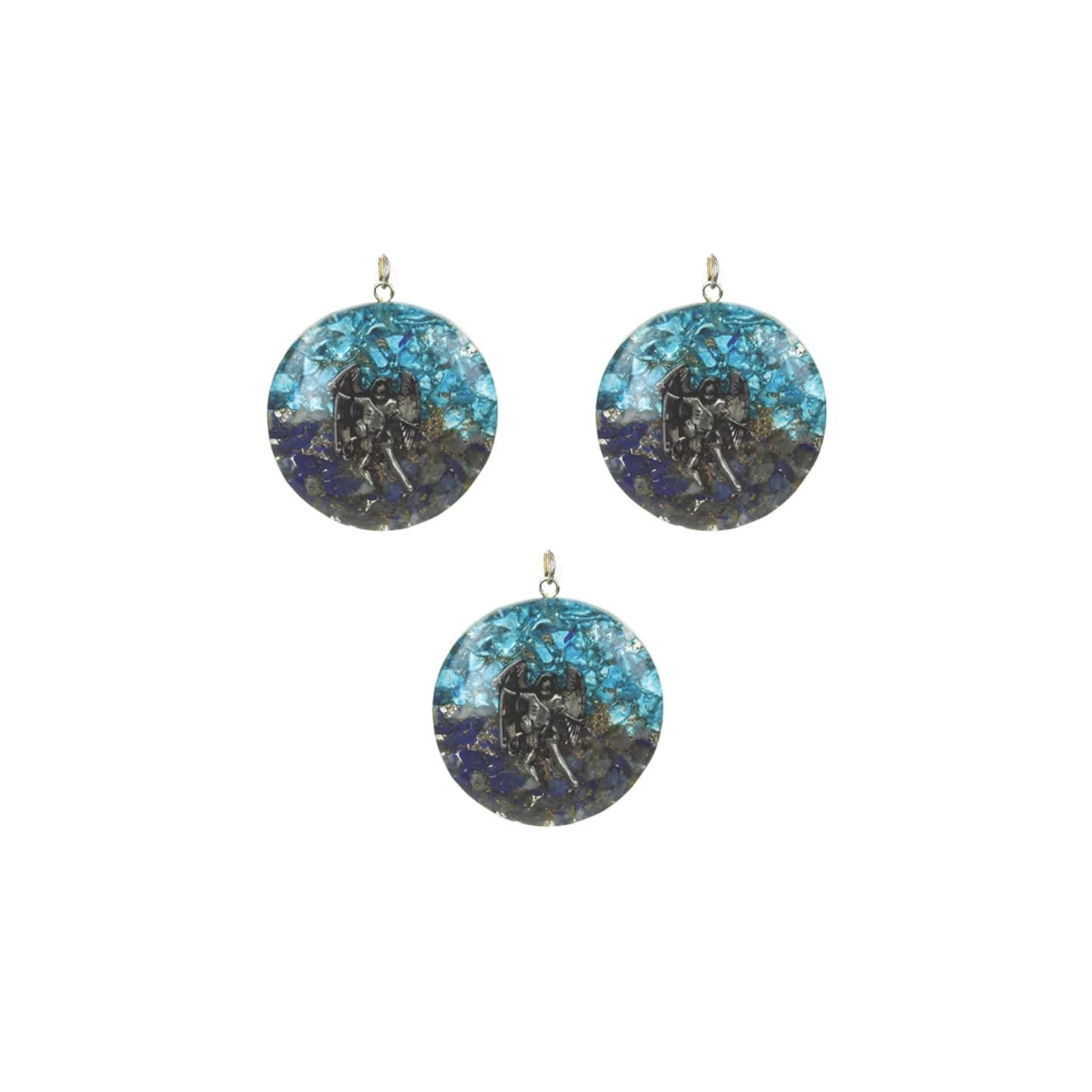 Orgonite pendentif Archange Michael | Pieralune