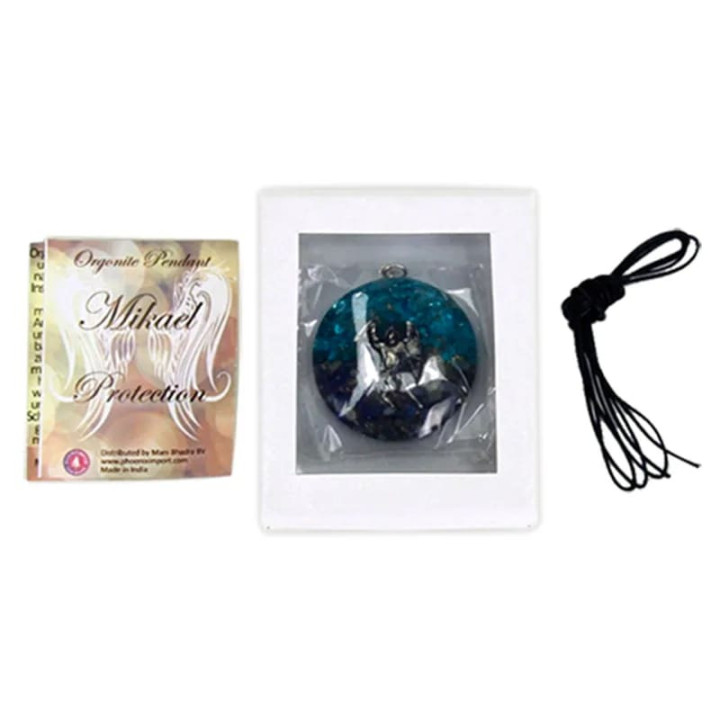 Orgonite pendentif Archange Michael | Pieralune