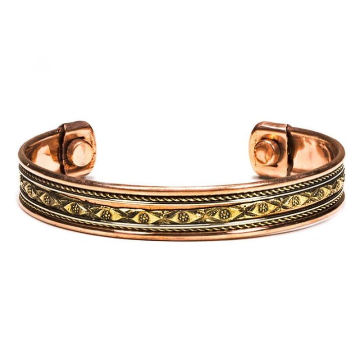 Bracelet cuivre magnétique - 2 pièces | Pieralune