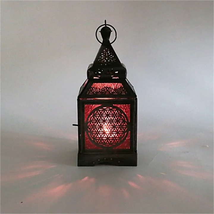 Eclairage d’ambiance Lanterne Fleur de Vie | Pieralune