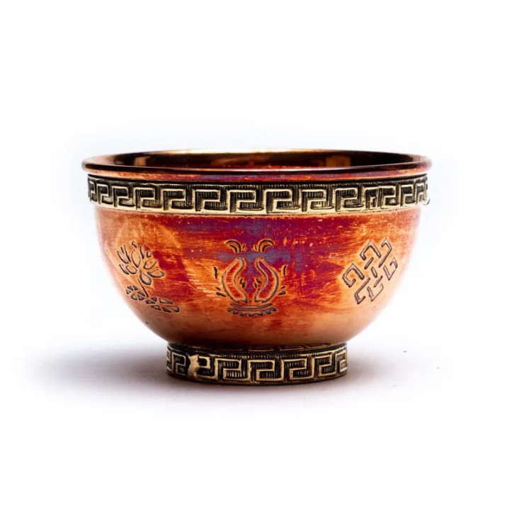 Bols d'offrande huit signes auspicieux | Pieralune