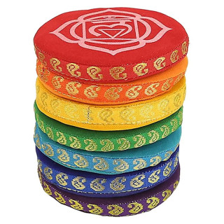 Coussins pour bols chantants SET 7 chakra | Pieralune